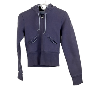Lululemon Purple Cotton Pullover Hoodie
